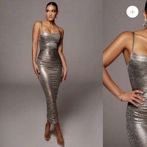 New Year’s Eve Silver Dress